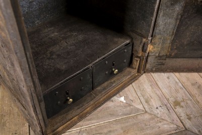 antique industrial safe